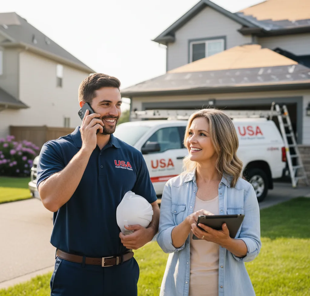 USA Roof Repair Experts customer support in Richwood
